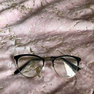 Glasses with gold rims